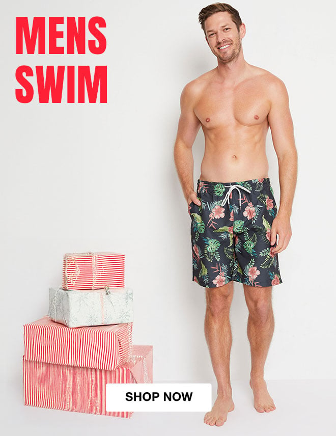 Christmas Gift Guide - Men's Swim